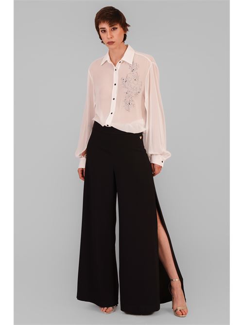 Camicia in georgette Love To Love by Gai Mattiolo | LV1934BIANCO